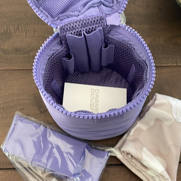 Dagne Dover Acai Purple Mila Repreve Small Toiletry Organizer Bag - Picture 4 of 4